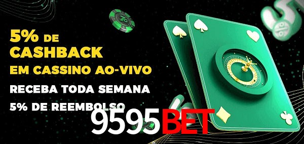 Promoções do cassino ao Vivo 9595bet